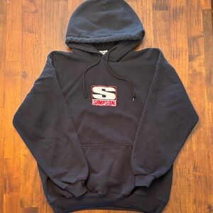 Simpson Racing Black Hoodie